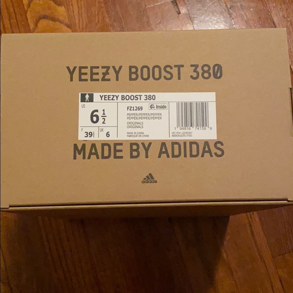 Yeezy Boost 380 Pepper Non Reflective